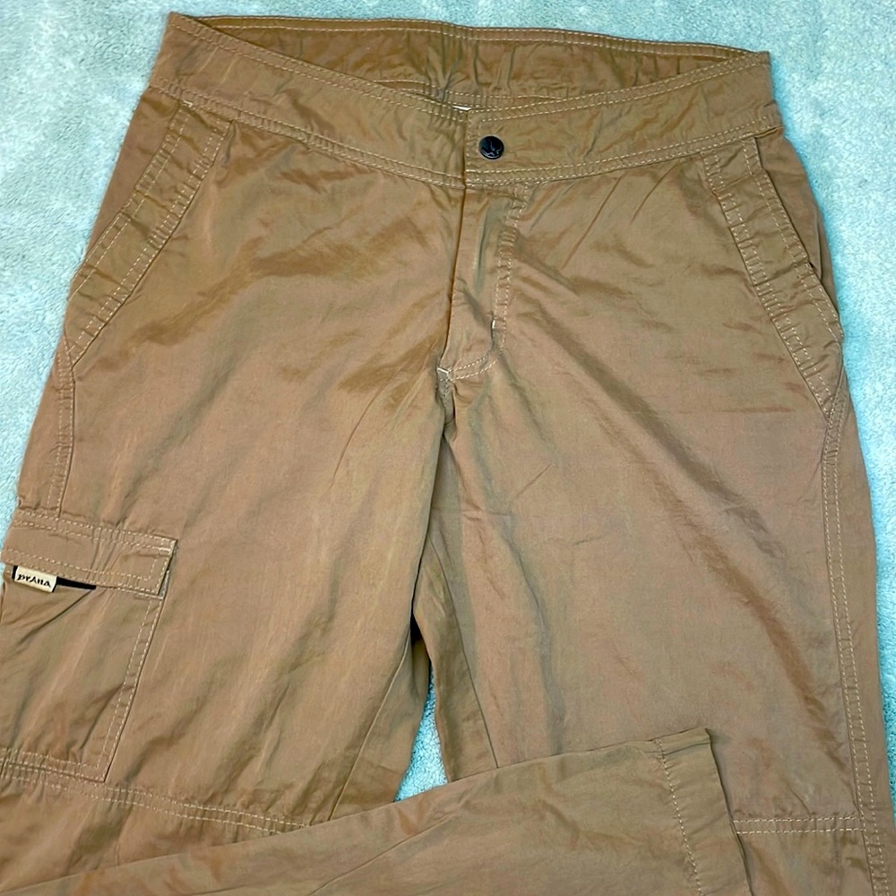 Prana light brown nylon pants